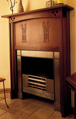 wood fireplaces